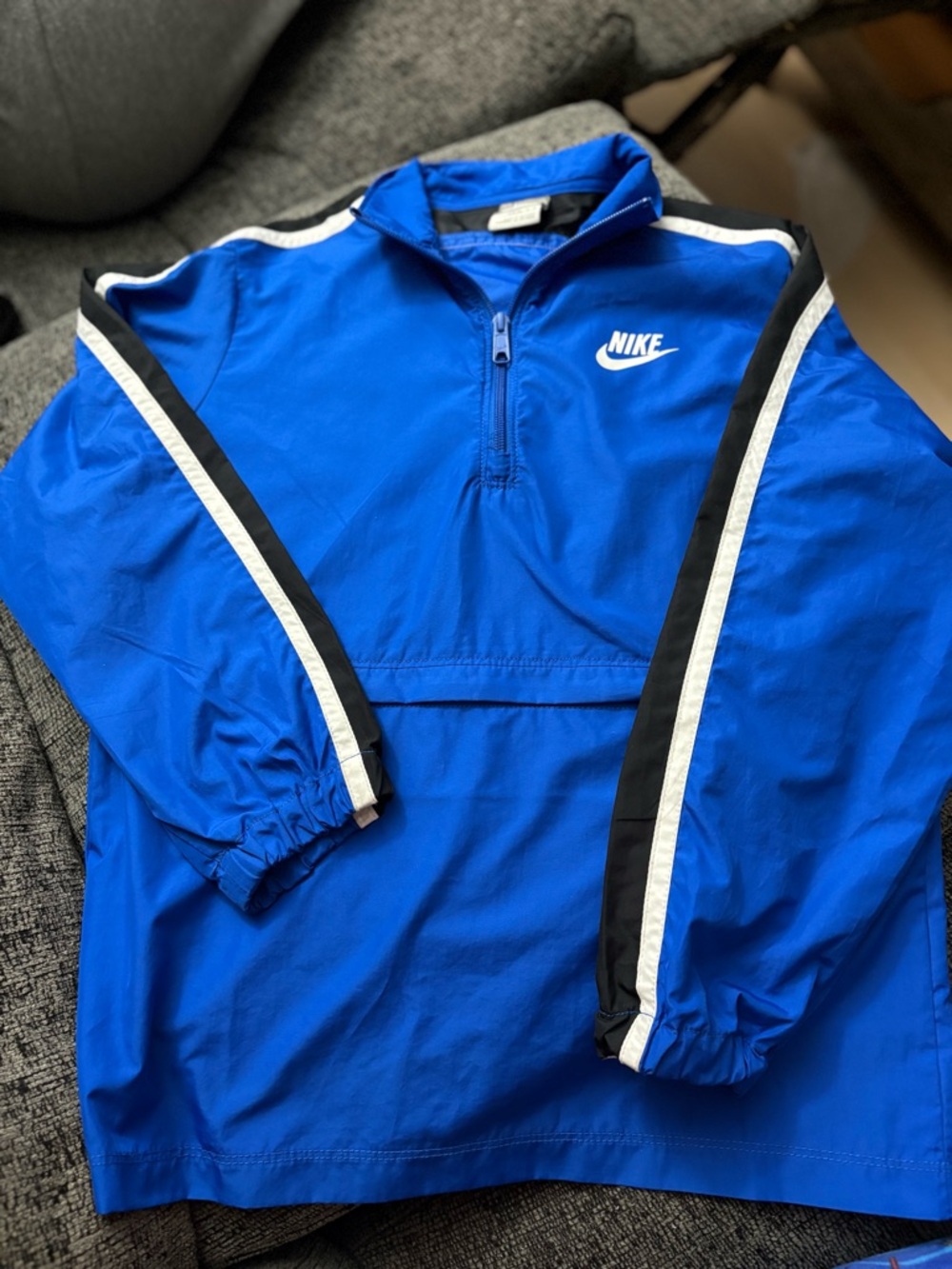 Nike Royal Blue Jacket with Black & White Accents
